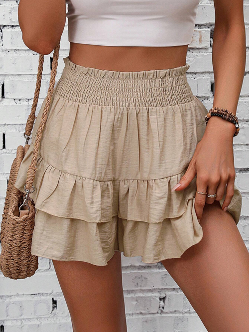 Boho Ruffle Skorts